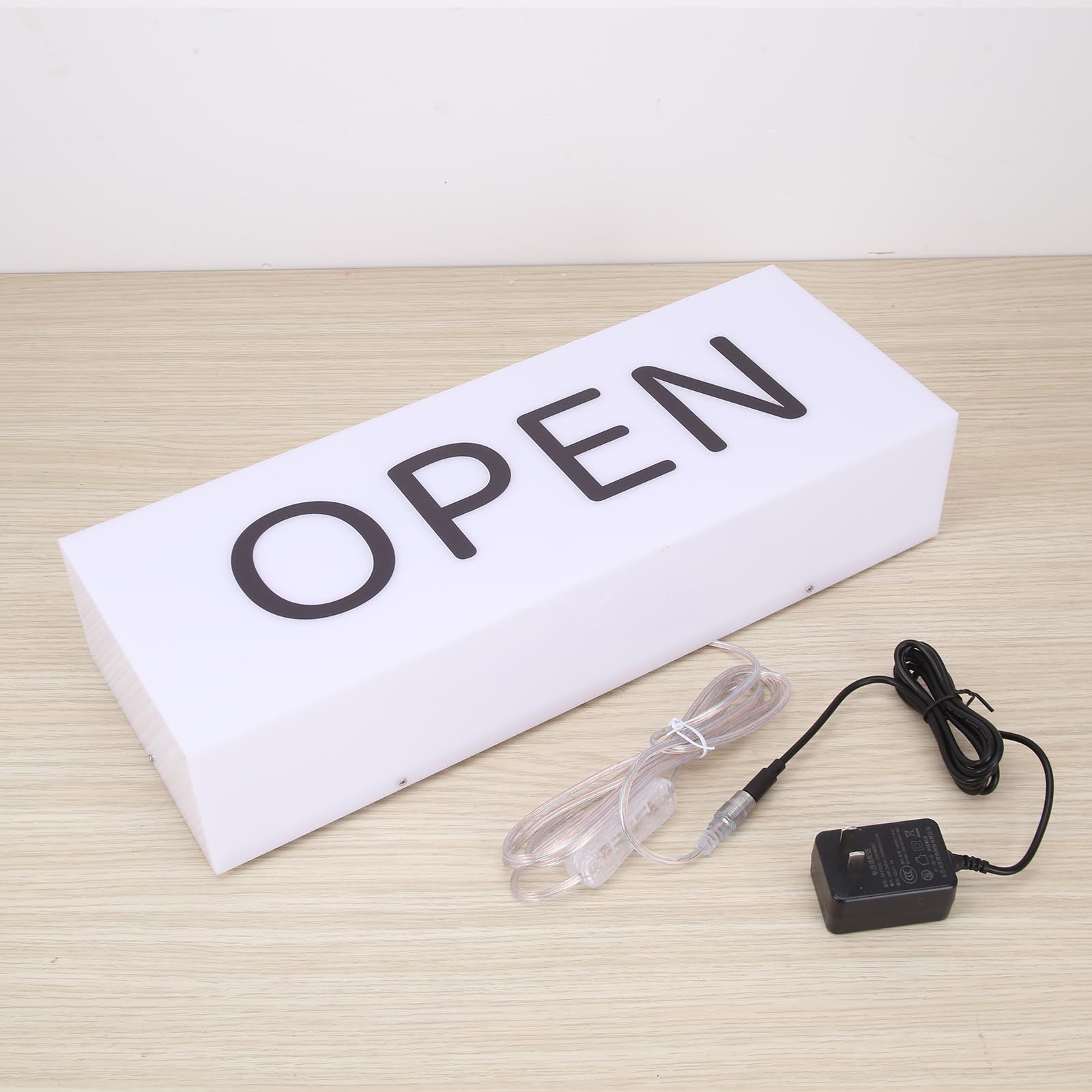 Amazon.co.jp: LED営業中 ロゴ店舗ロゴ クリエイティブOPENサイン