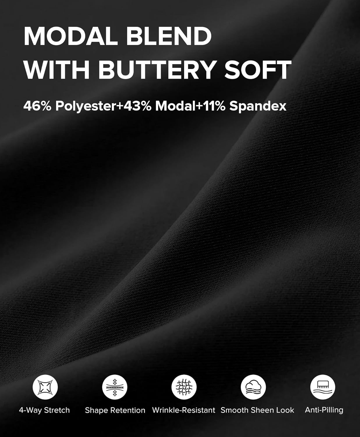 BRXL Modal Buttery Soft Sweatpants Pants for Women High Waisted Drawstring with Pockets Tapered Workout Lounge Joggers - Image 5