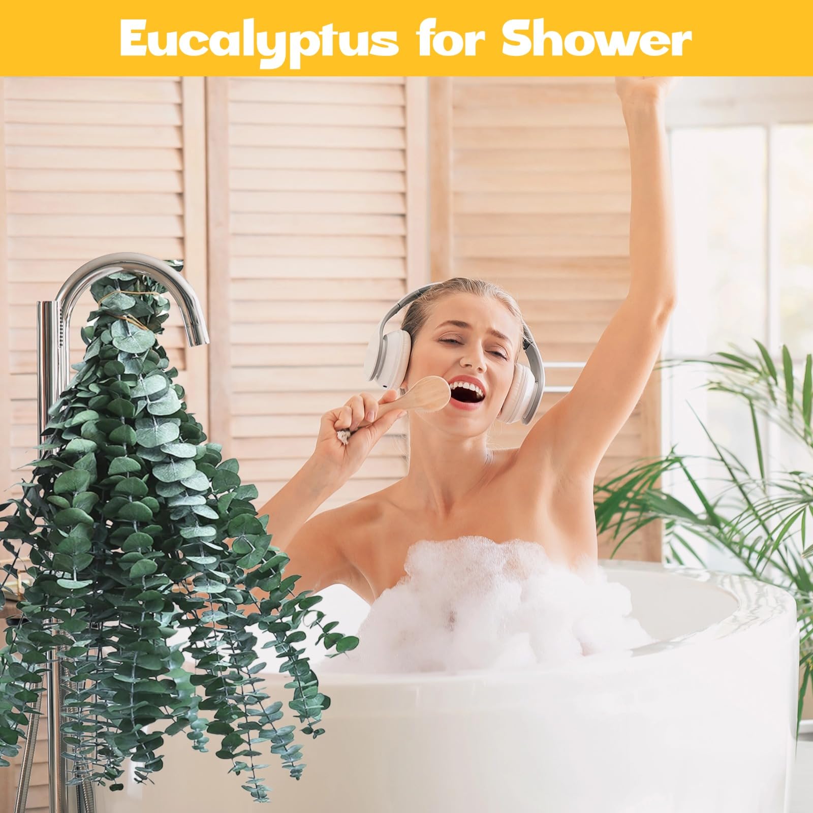 Eslibin Eucalyptus séché pour la douche (32 pièces)