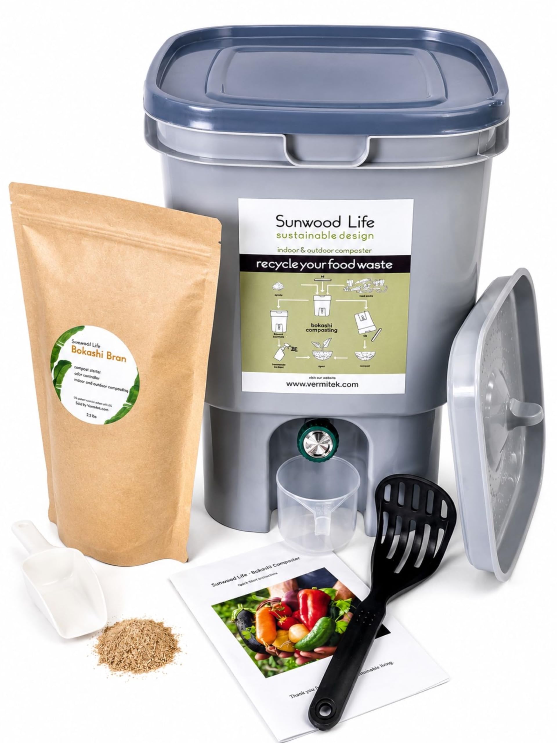 Sunwood Life Bokashi Composting Kit