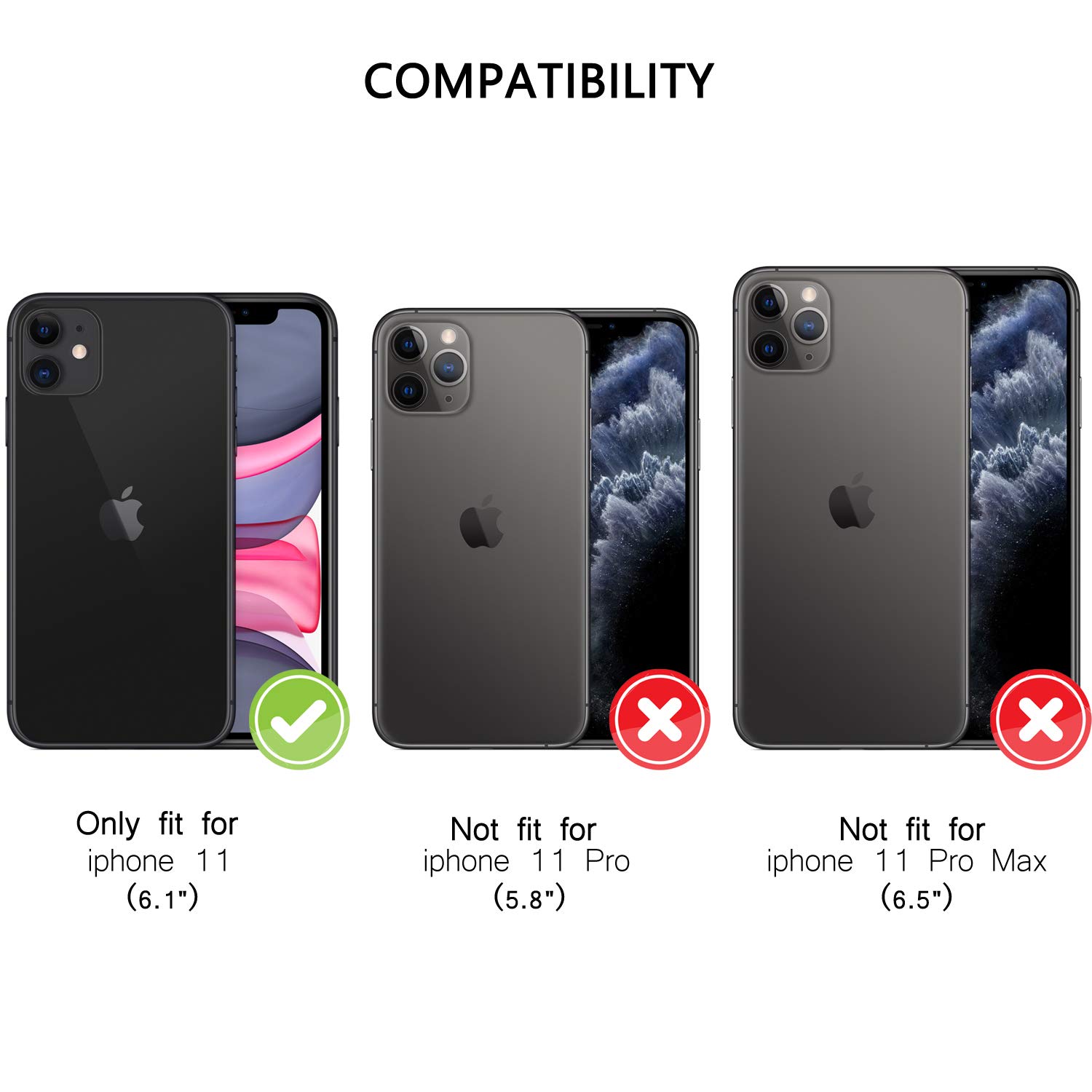 japezop Compatible with iPhone 11 Case,iPhone 11 Case Wallet with[RFID Blocking] Card Holder Kickstand, Leather Flip Wallet Case for iPhone 11 6.1 inch(Blue)