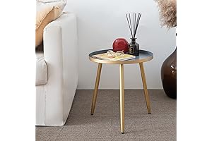 Chic Small Accent or End Table for Indoor Outdoor Decor