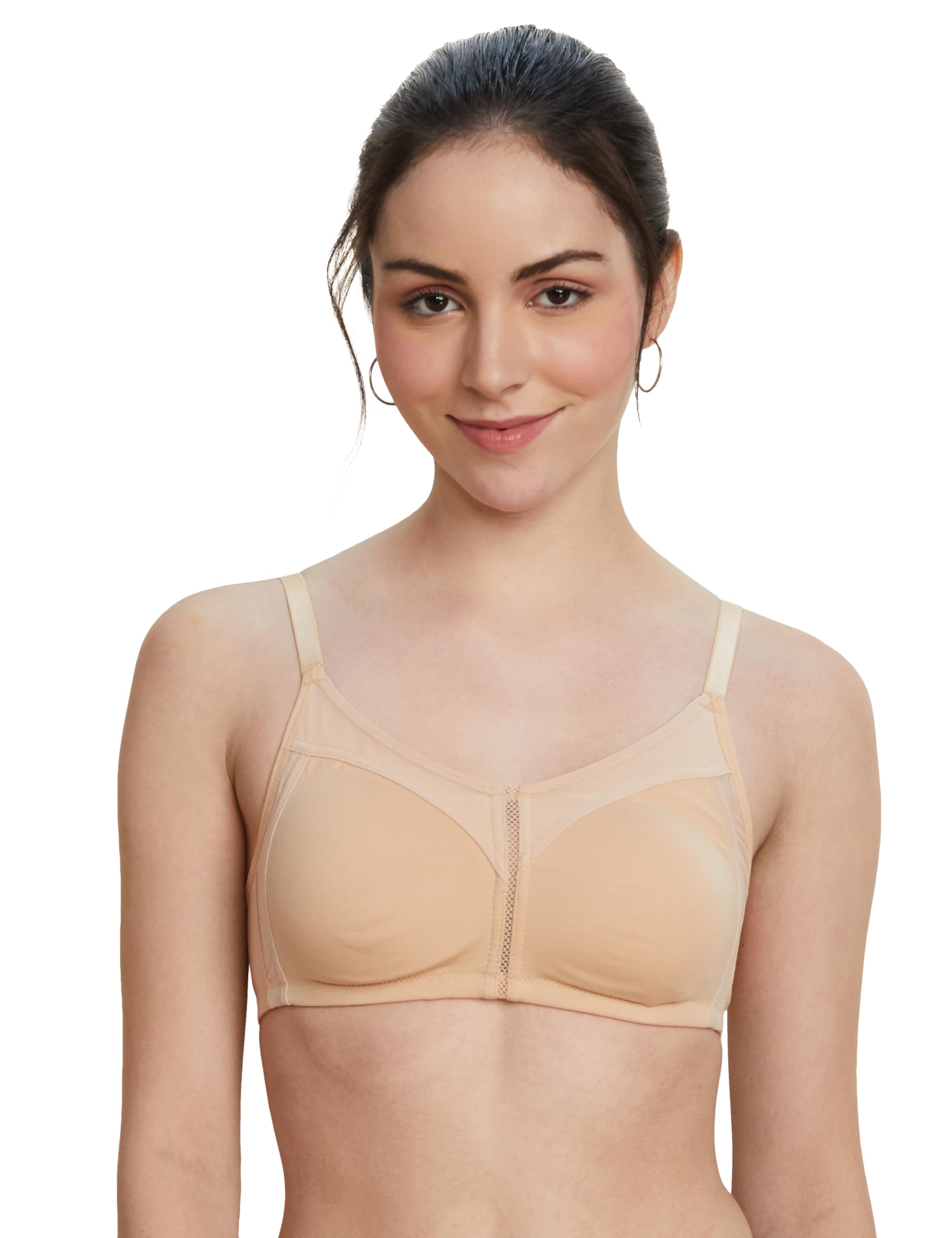 Minimizer Bra for Womens | Full Coverage | Non Padded |Non Wired | Seamless cups |Cotton Strech-image-0