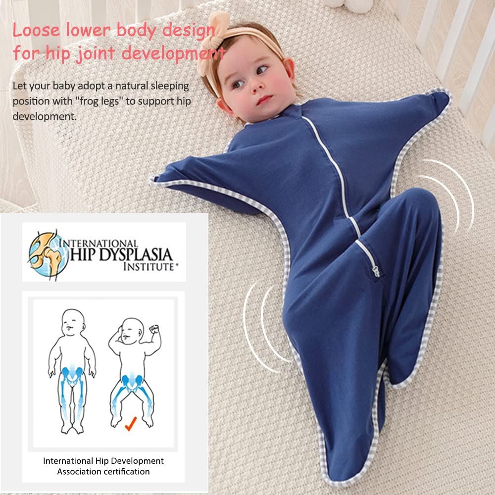 HINATAA Swaddle Wrap for Baby Newborns Baby Swaddle Sack - Image 4