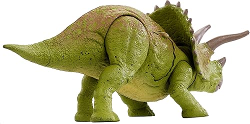 Miniatura 4 de Triceratops de daño de batalla del mundo jurásico