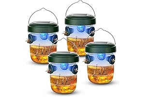 4-Pack Premium Wasp Traps for Unparalleled Outdoor Protection