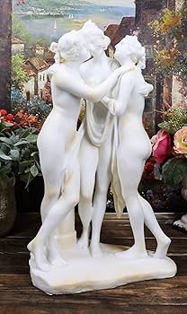 イタリア アントニオカノーヴァ 三美神 天使 複製画 名画 アンティーク 骨董品 イタリア アントニオカノーヴァ 三美神 天使 複製画 名画 アンティーク