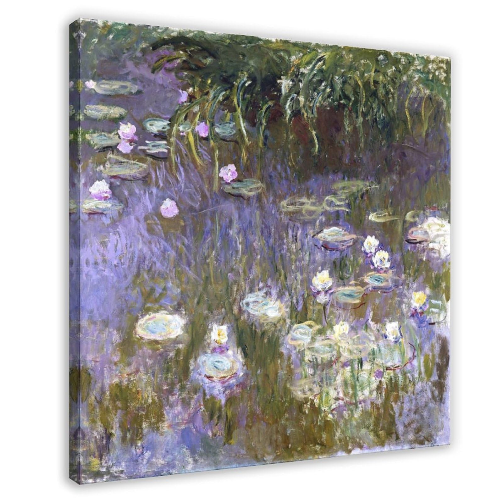 Poster nénuphars Claude Monet impression toile de prestige - 6