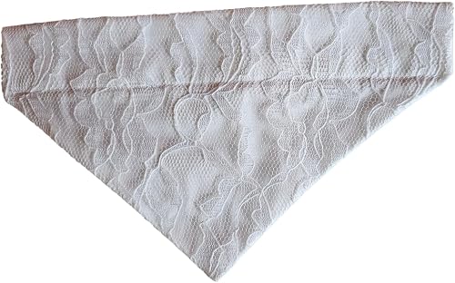 Wedding Day Over the Collar Dog Bandana That Slips Onto Their Existing Collar (S