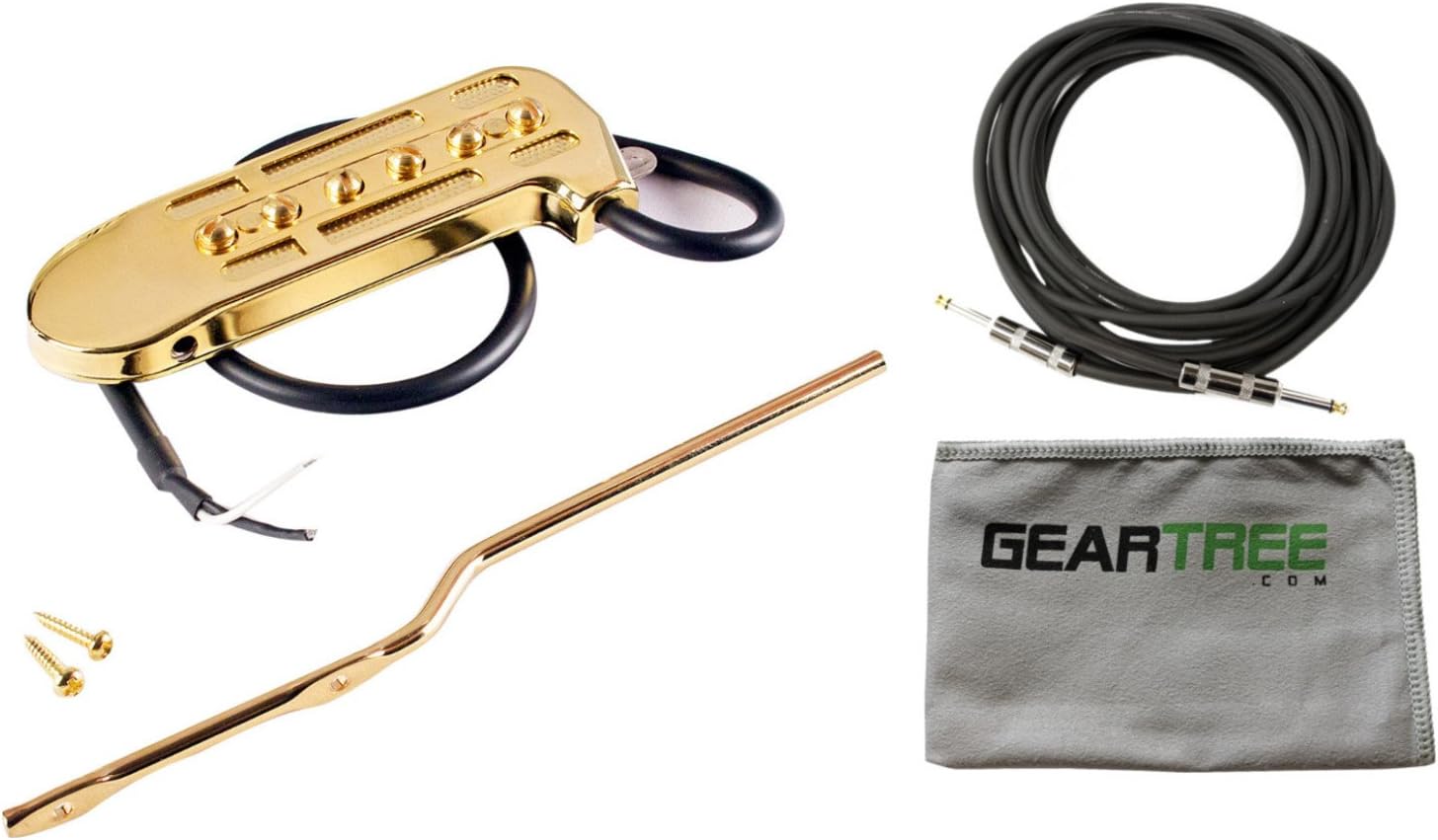 DeArmond Rhythm Chief 1100 Pickup w/Cable and Geartree Cloth