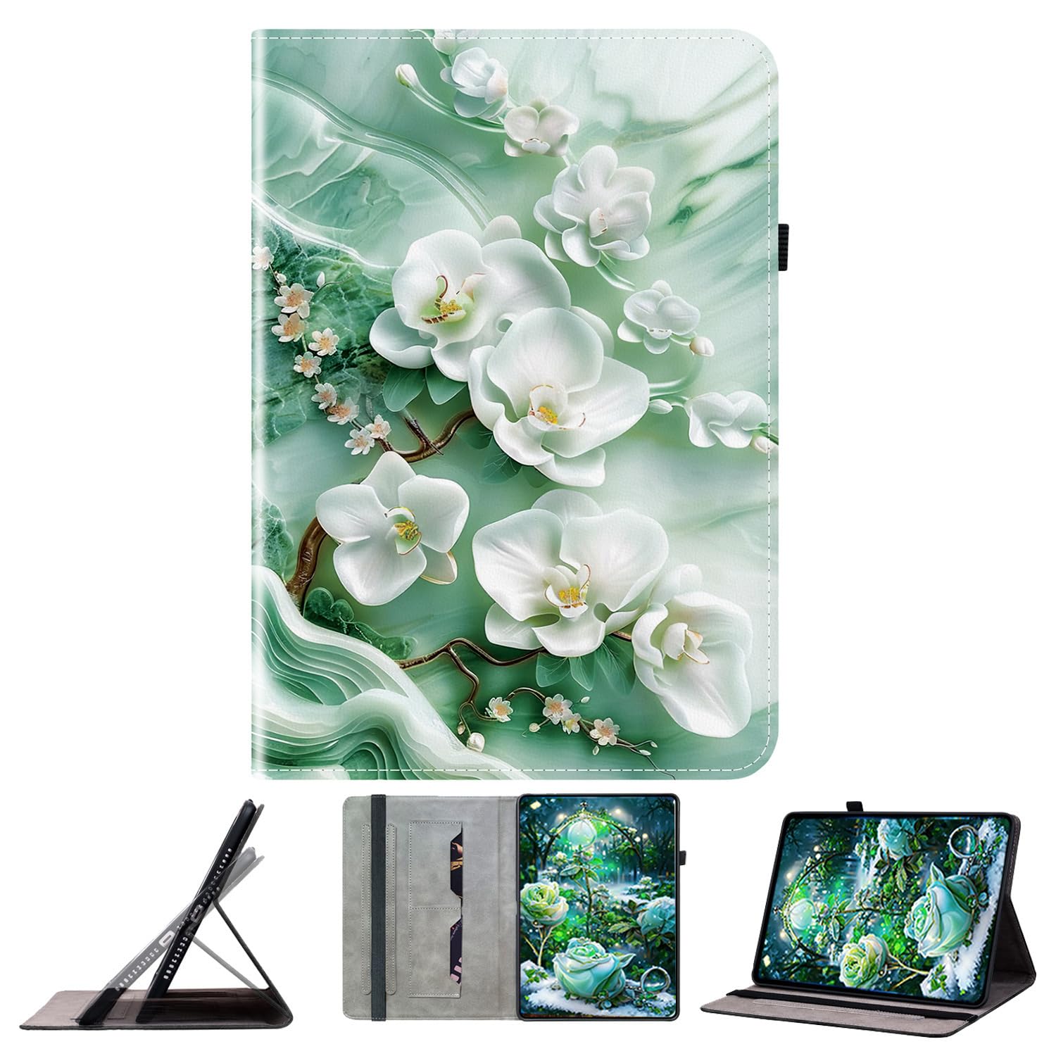 Protection Honor Pad V8 Pro portefeuille cuir PU premium - 8