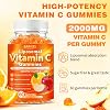 Gomitas de Vitamina C 2000mg, Apoyan el Bienestar Inmunológico, Energía y Colágeno | Fórmula Masticable Sabor Naranja, Sin Azúcar, con Hierro, Zinc, Saúco y Astaxantina para Apoyo Nutricional Diario 3