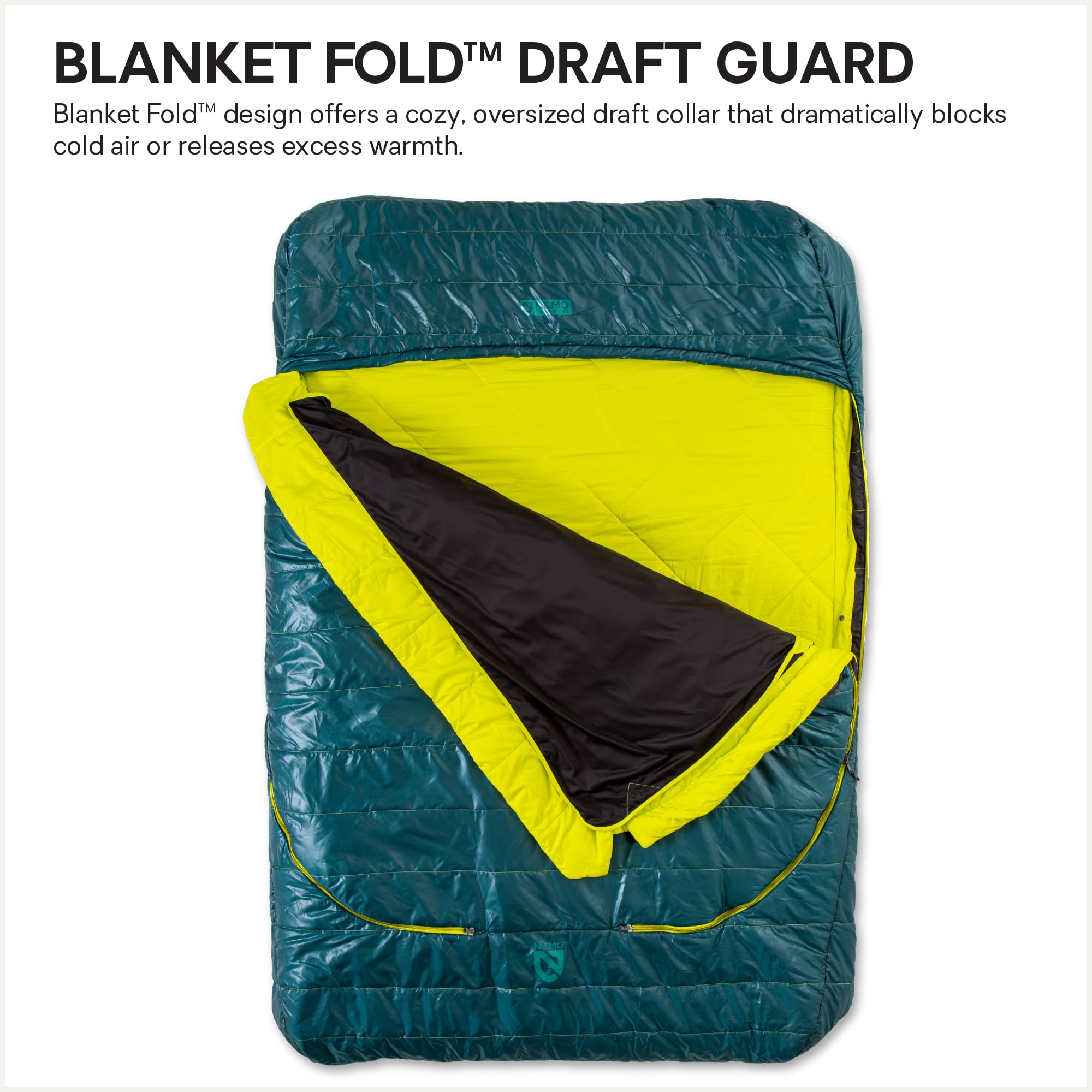 NEMO Jazz Sleeping Bag - Comfort Camping -4 NEMO Jazz Sleeping Bag - Comfort Camping -4