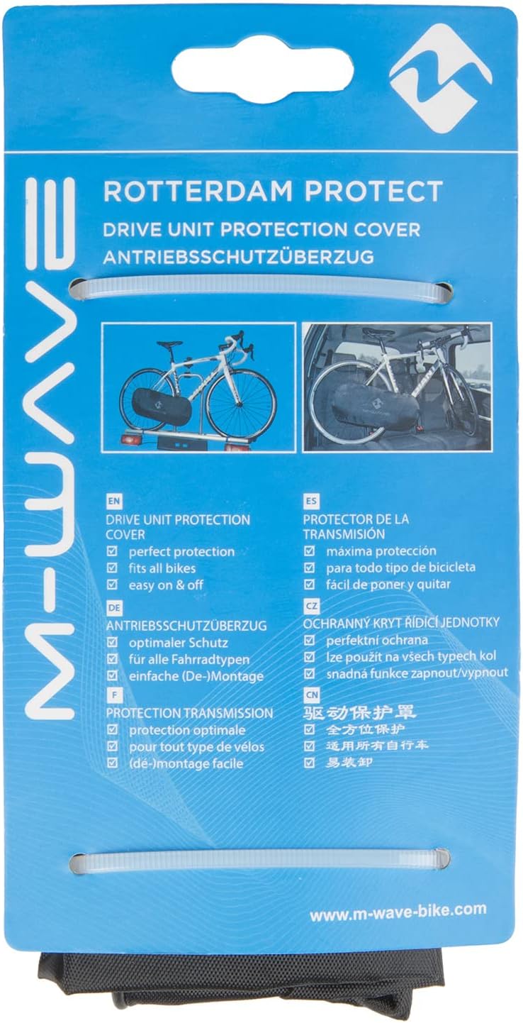M-Wave Rotterdam Protect Drive Unit Protection Bag - Black (Pack of 2)