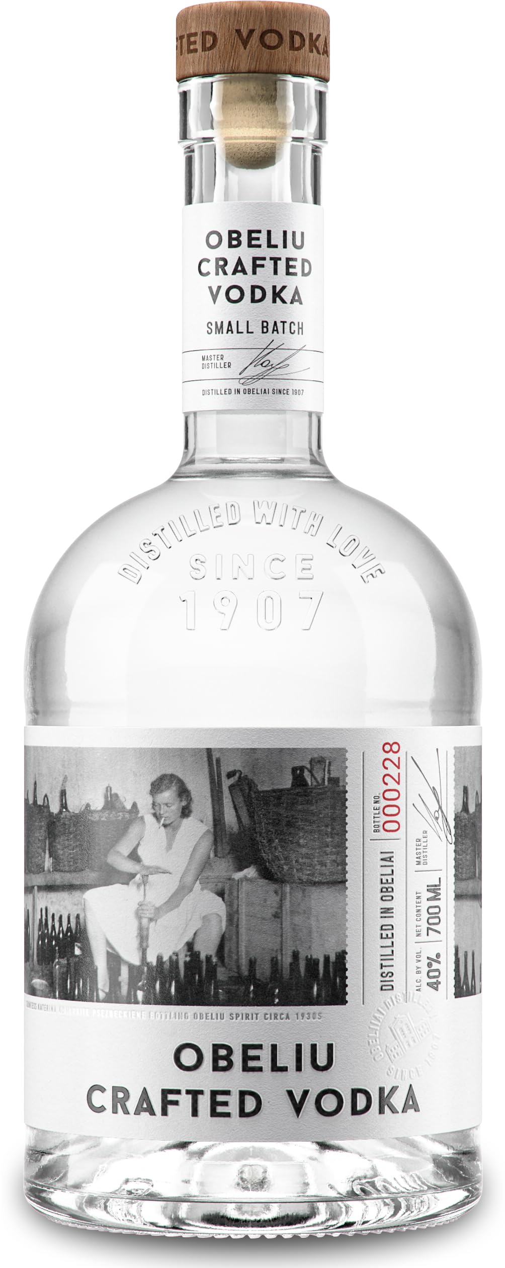 Crafted Small Batch Vodka - 40 Percent