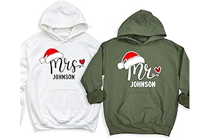 Personalized Matching Family Christmas Hoodies for Unforgettable Holiday Cheer