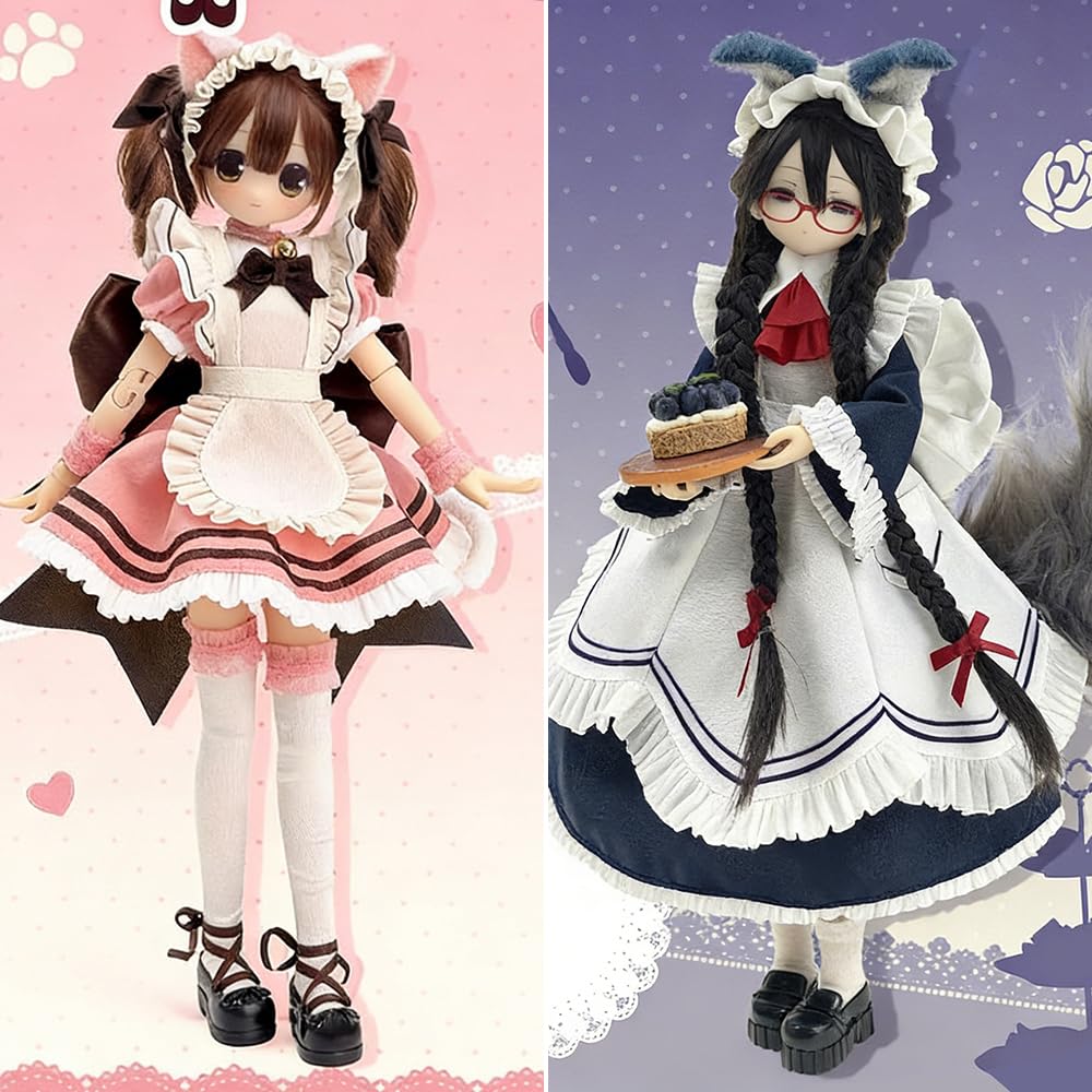 Niedliche kleine 1/6 BJD-Puppe, zufälliges Design, (Whole Set) | Actionfiguren, Sammlerstücke, Spielzeug, Dekoration, Geschenk