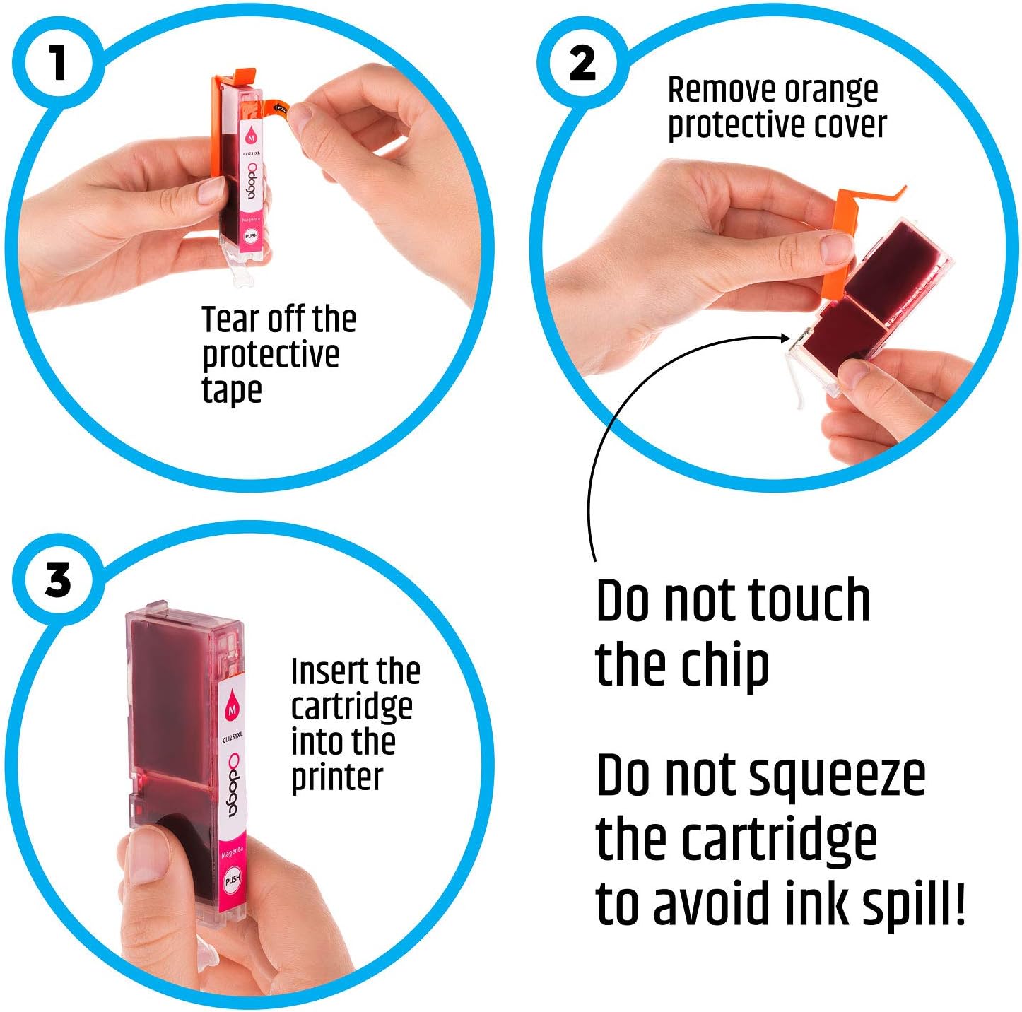 Odoga Ink Cartridge PGI-250XL CLI-251XL PGI-250 CLI-251 High Yield Combo Pack Replacement for Canon Pixma MX922 MG5520 MG6620 MG7520 MG7120 MG5420 [4 XL Black, 4 Black, 4 Cyan, 4 Magenta, 4 Yellow]
