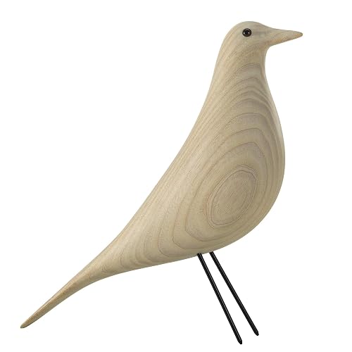 Vitra Eames House Wooden Sculpture Bird Cotton White Ash