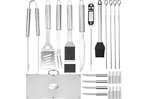 Premium BBQ Tool Set: Perfect 30 Dollars Gift for Grilling Enthusiasts