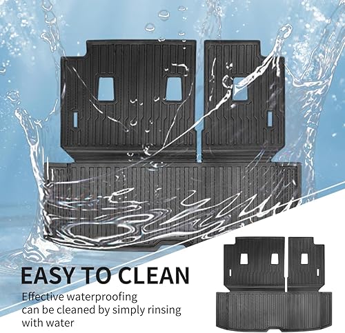 Miniatura 2 de Antsvnn Compatible con Nissan Pathfinder 7 y 8 pasajeros, alfombrillas para respaldo, fundas de maletero 2025 2024 2023 2022, protector de asiento