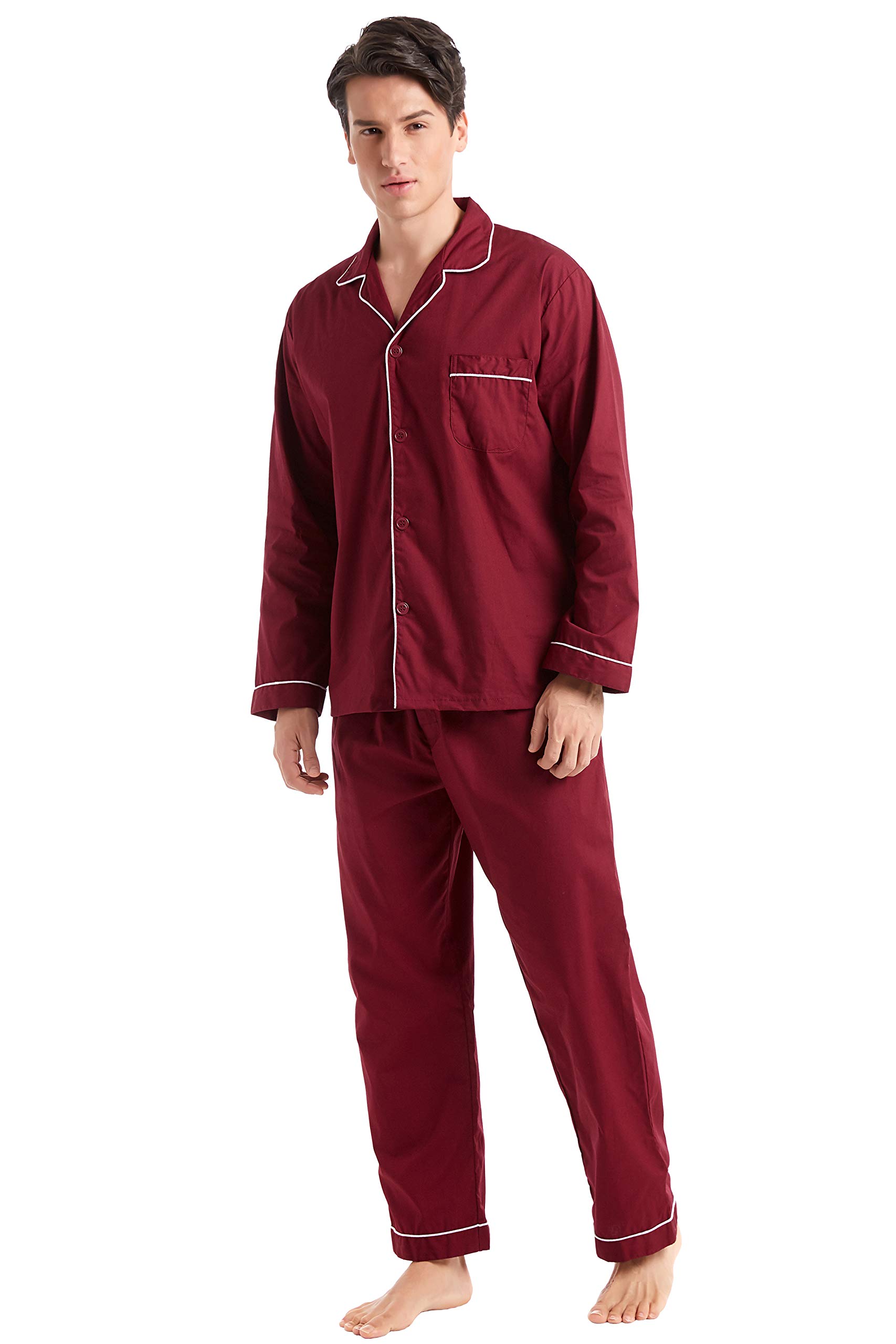 TONY AND CANDICE Men’s Cotton Pajama Set