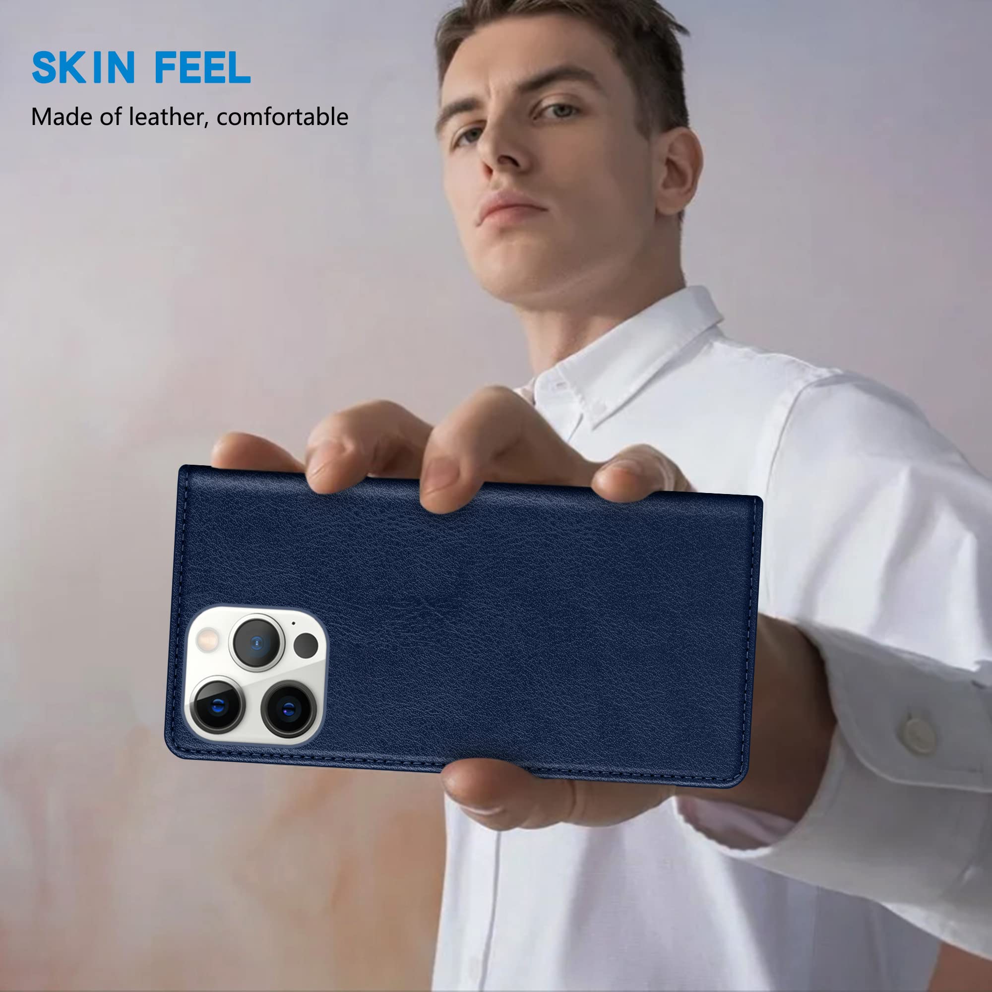 iPhone14 promax 256gb とケースいろいろ Amazon.com: ZZXX for iPhone 14 Pro Max Wallet Case with [RFID
