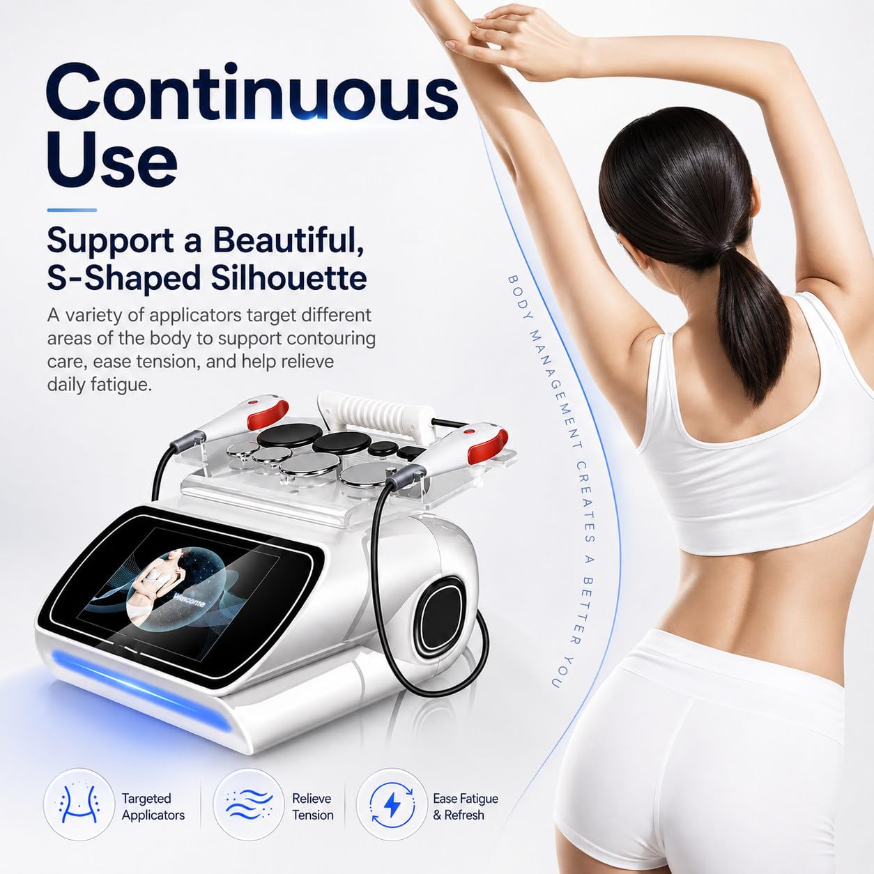 Machine de Diathermie Ret CET Professionnelle 448kHz Massage