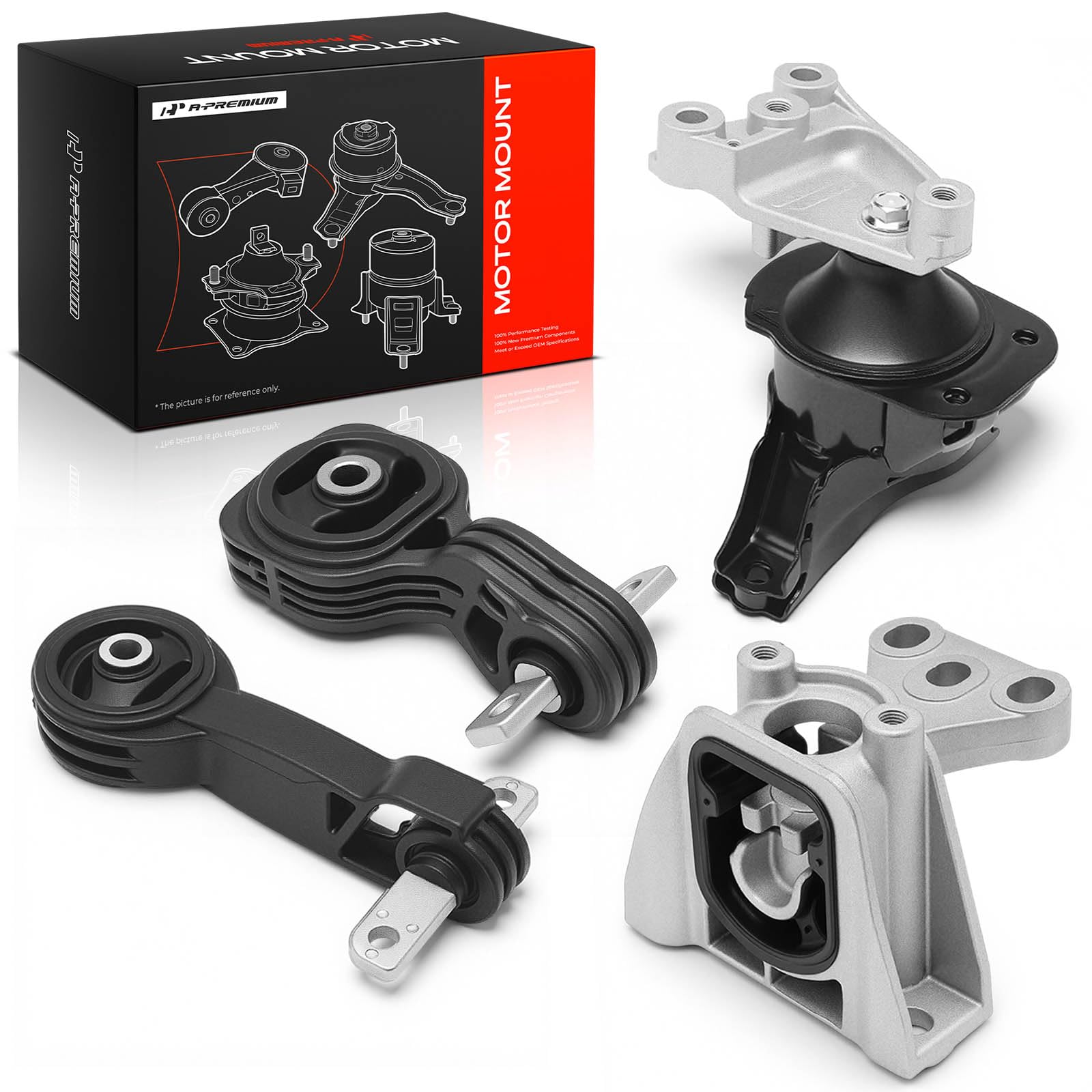 A-Premium 4PCS Engine Motor Mount Set
