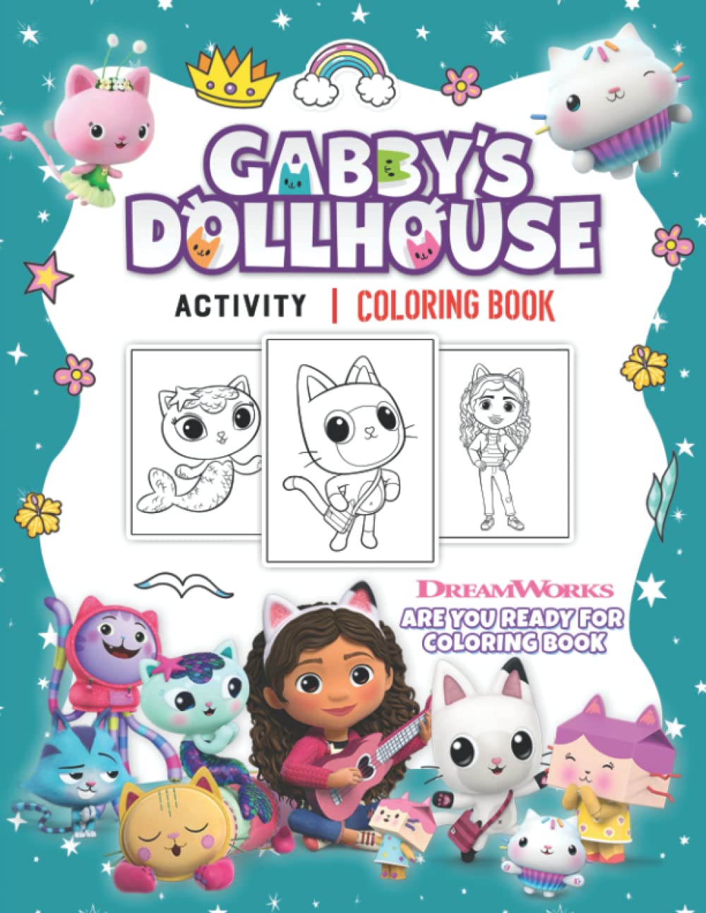 Buy Gàbby's Dollhousé Coloring Book An Unique Activity Book For Fan Of