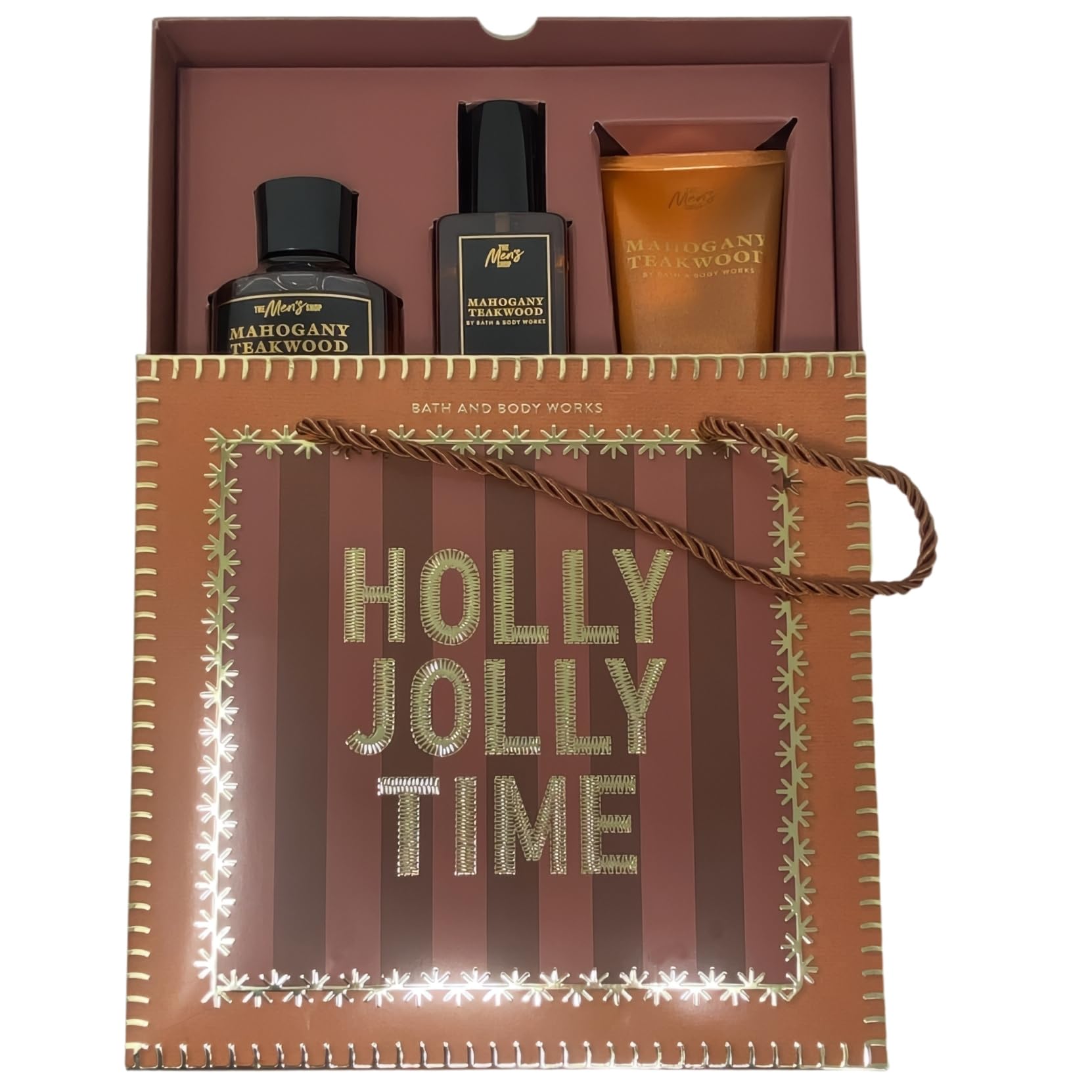 Amazon.com : Bath & Body Works The Men Bath & Body Work３点セットMahogany Teakwood香水
