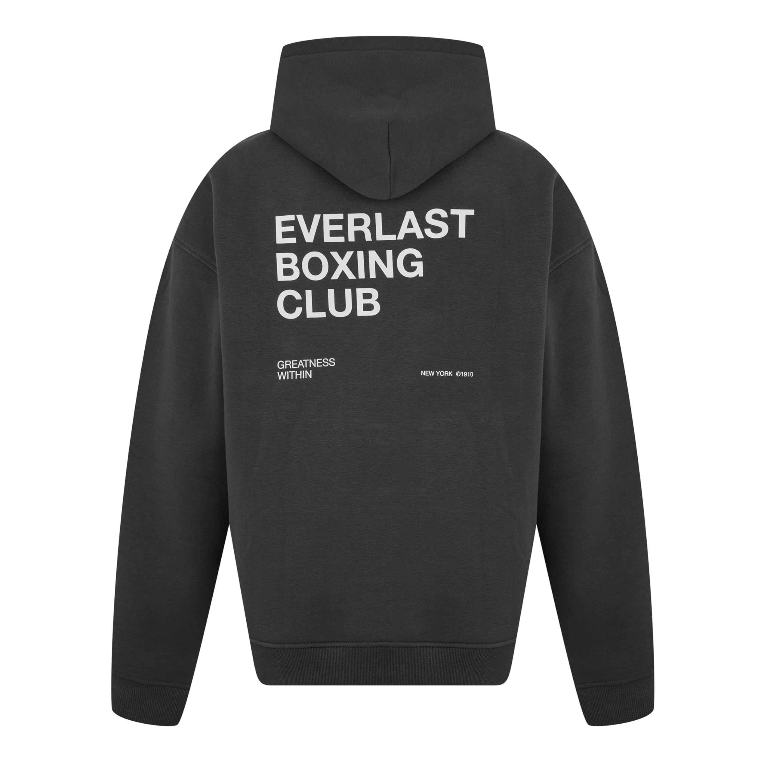 Everlast Męska bluza z kapturem do klubu bokserskiego, ciepła, oversize, męska bluza z kapturem, miękki polar, sportowy krój