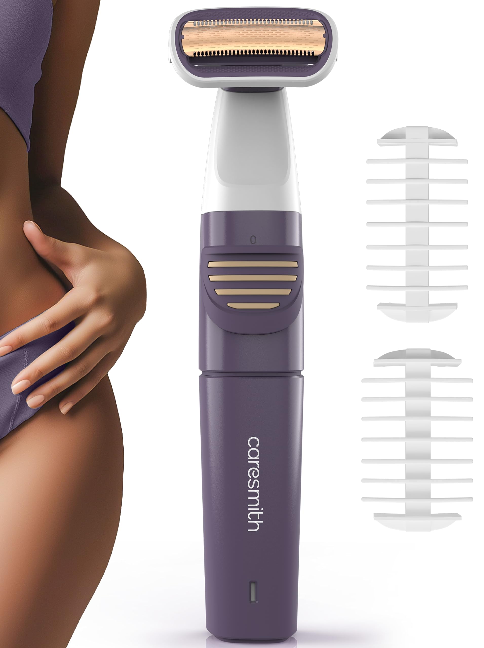 Caresmith Bloom Bikini Trimmer for Woman | Painless Hair Remover Machine with 5 Safety Features| Water Resistant Electric Shaver for Intimate Area, Underarms & Legs | Rechargeable Body Trimmer for Women Private Part-image-35
