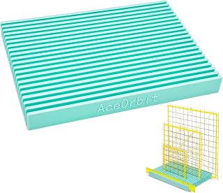 Aceorbit 10 Inch Large Quilting Rulers Holder, 20 Slot, Light Green