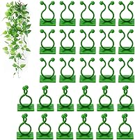 Vista 7 de Tmofs 100 piezas Clips de fijación de pared para plantas trepadoras, clips invisibles de fijación de vides en la pared, clips autoadhesivos