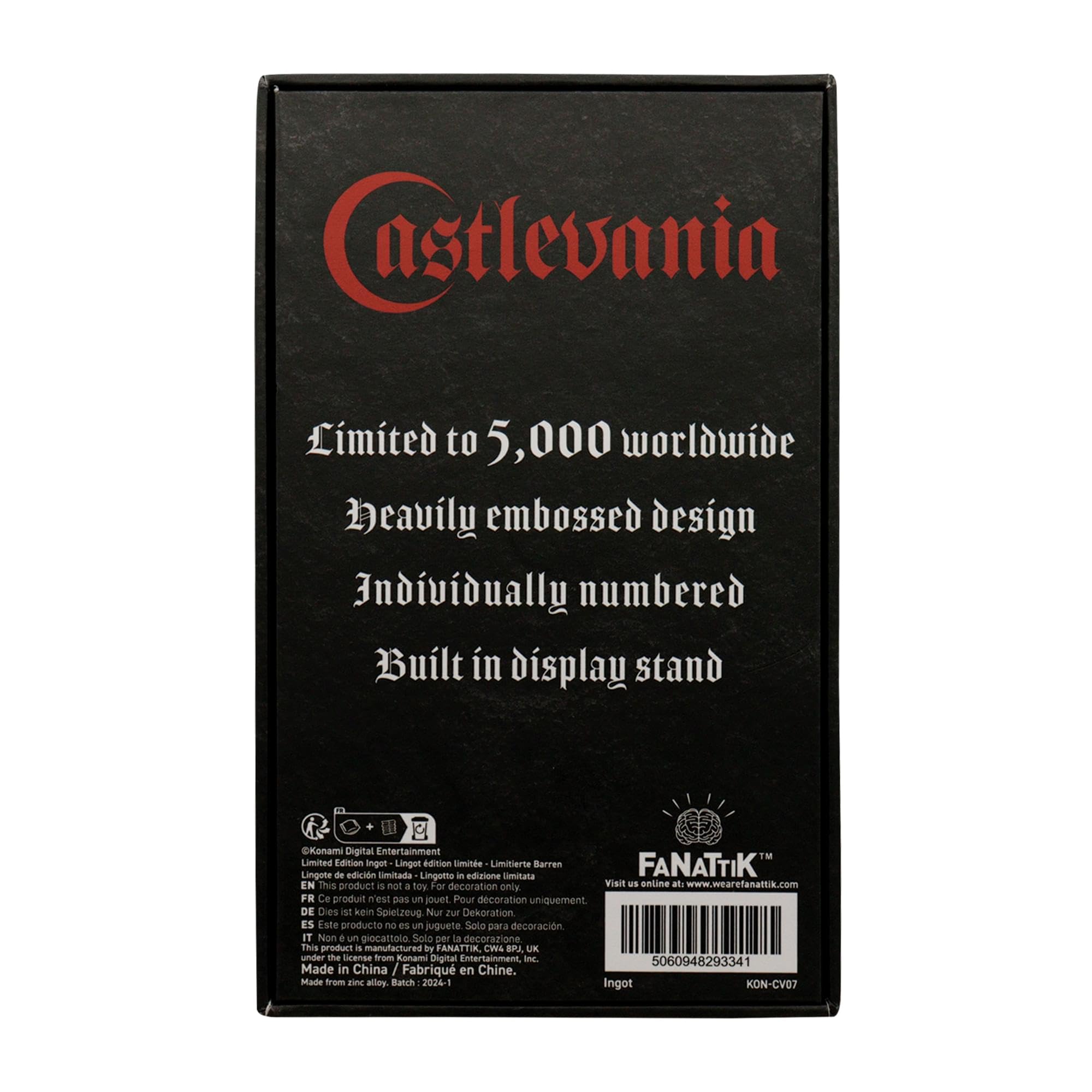 Castlevania Lingot Alucard Shield Limited Edition