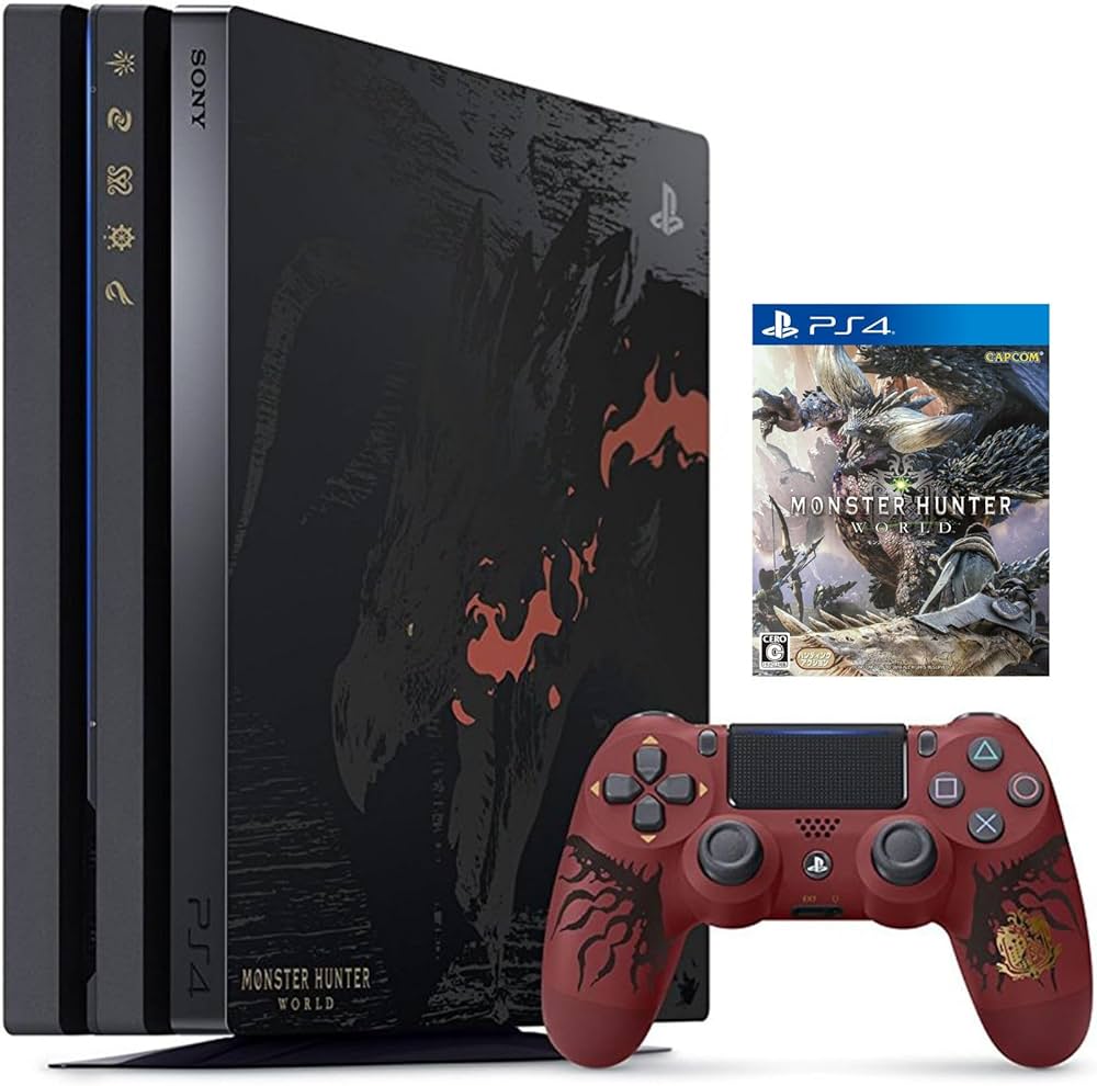 SONY PlayStation4 モンスターハンターワールドバリューパック PS4に「モンハンワールド」のソフトがセットになった特別パック登場