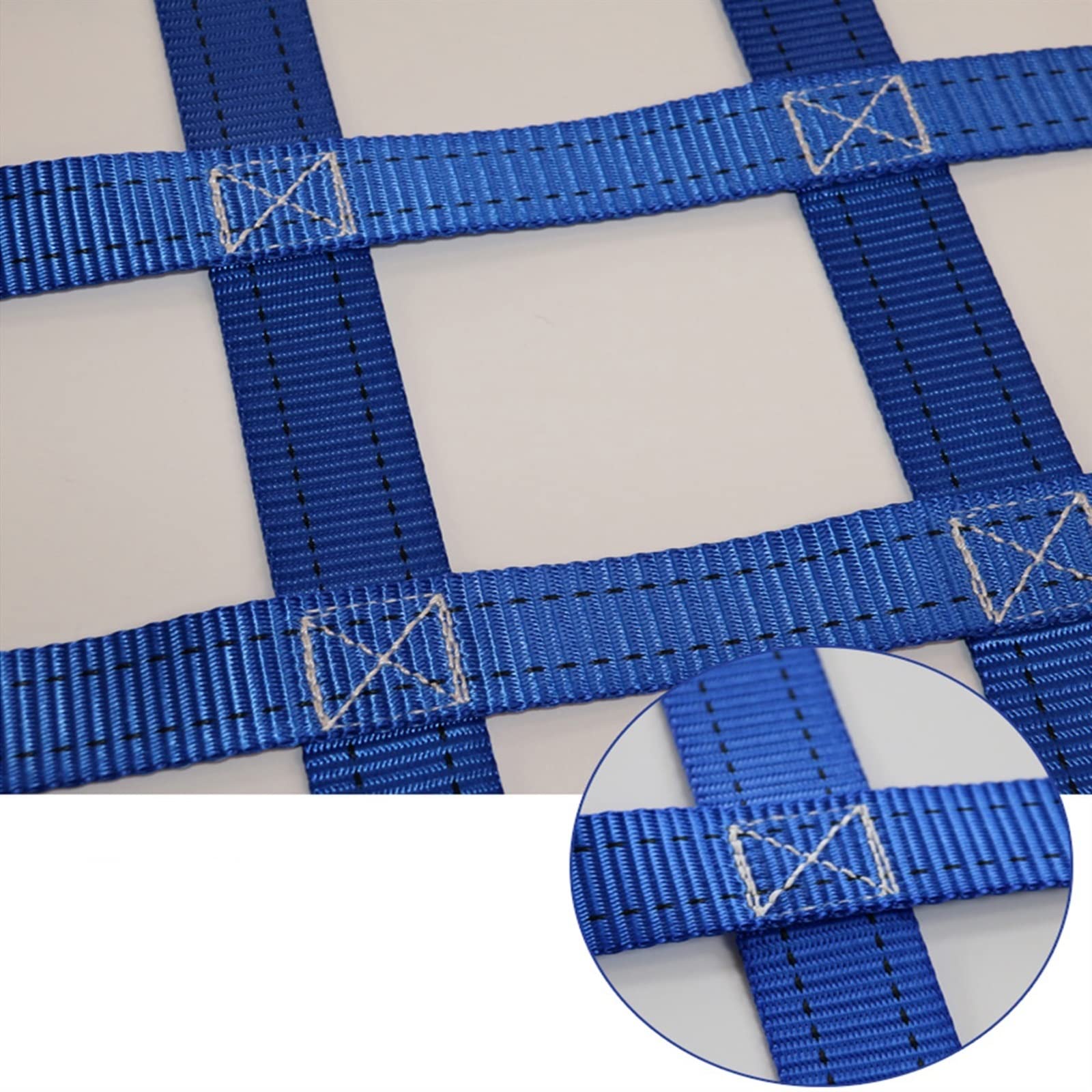 Rete di sollevamento di sicurezza per carichi pesanti, piatta, in nylon, 0,3 3,5 tonnellate, capacità di carico di trazione e sollevamento, per barche, container, lavori di costruzione, attrezzi da
