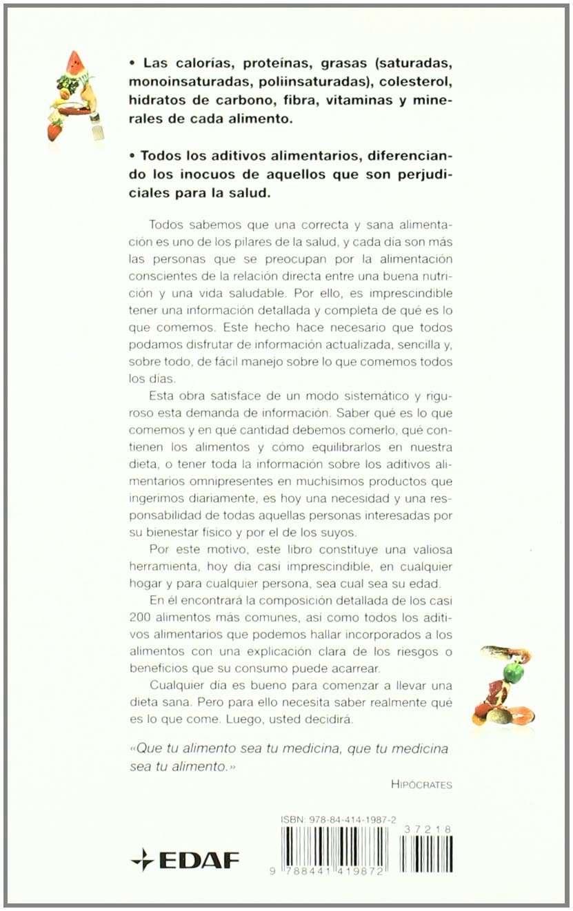Alimentos De La A A La Z, Los (Plus Vitae)