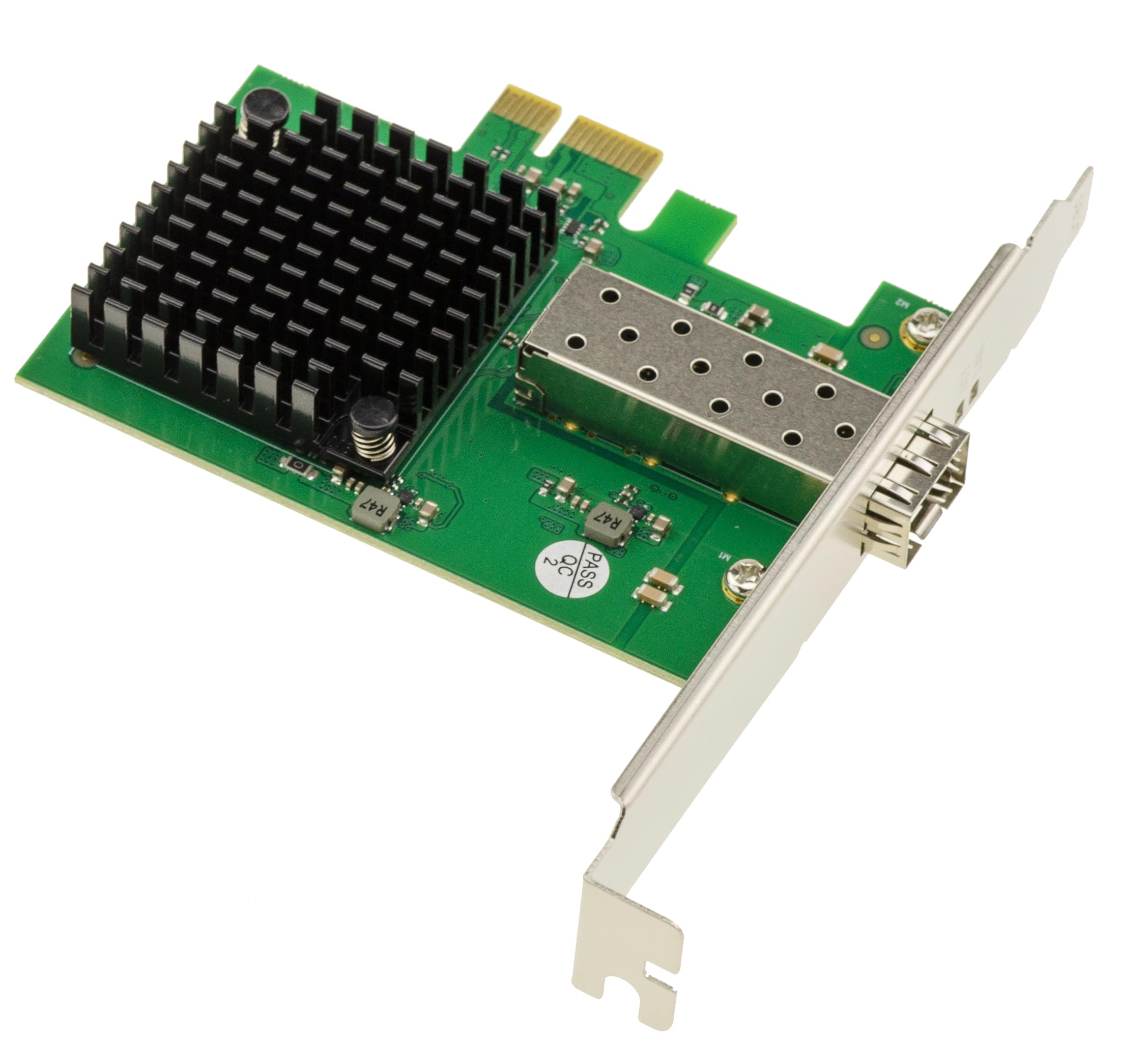 KALEA-INFORMATIQUE Scheda di rete PCIe Gen4 x1 10G SFP+ RTL8127ATF | Chip Realtek RTL8127ATF con basso consumo e basso rilascio di calore