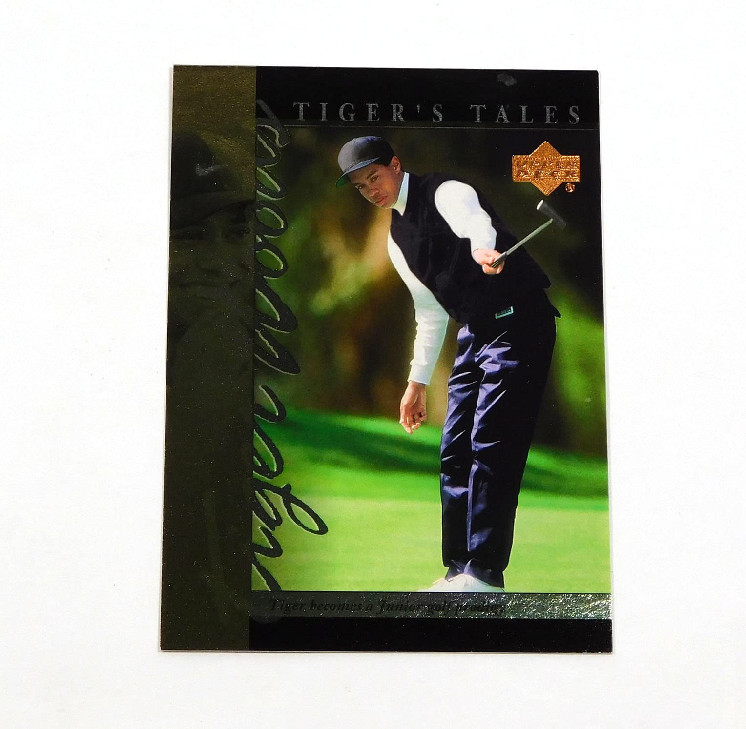 Upper Deck 2001 Tiger's Tales 30 Card Complete Set Tiger Woods Golf Trading Cards