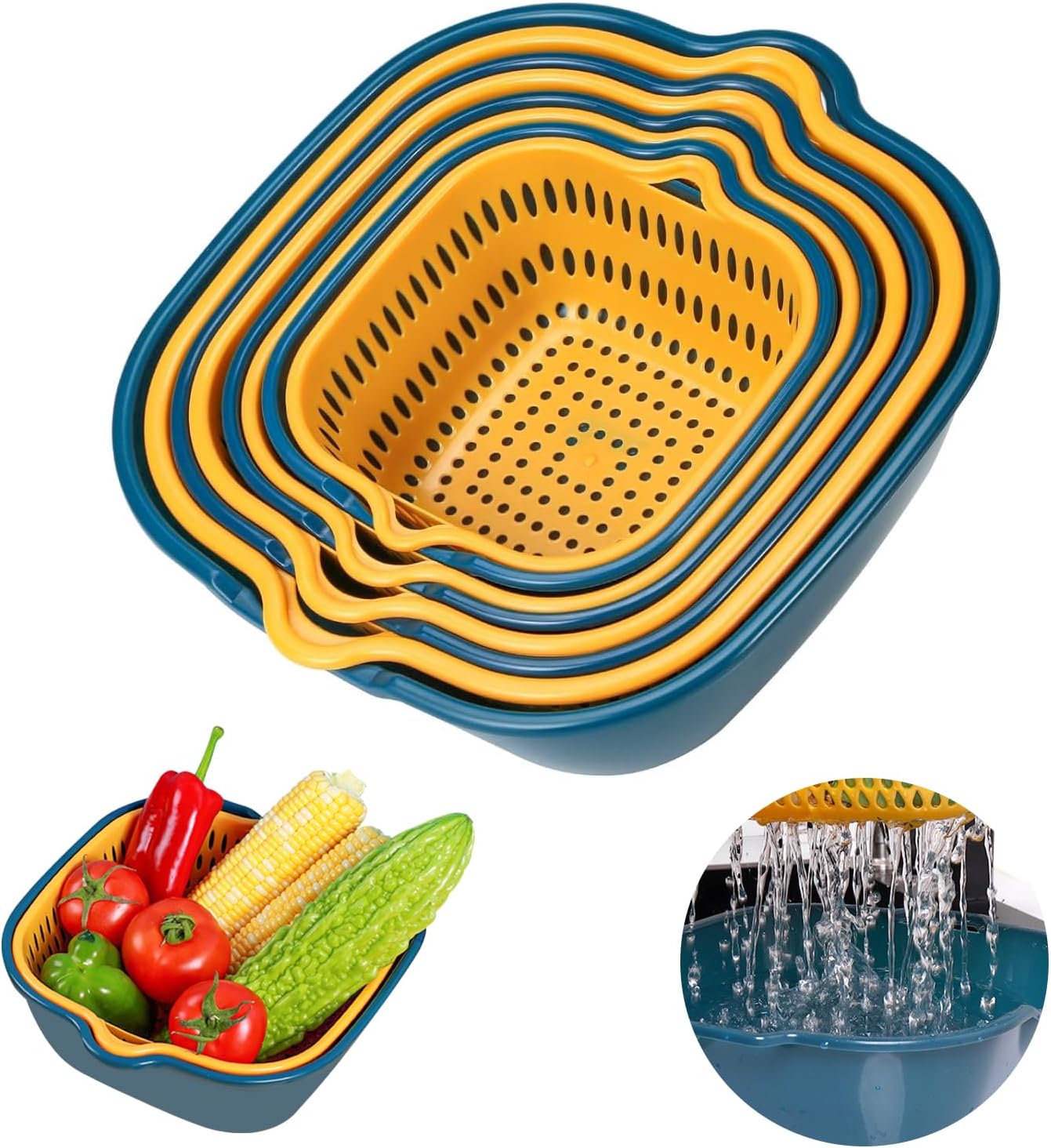 4x Spülbecken Sieb Schwan Design - Abflusskorb Für Küche & Bad