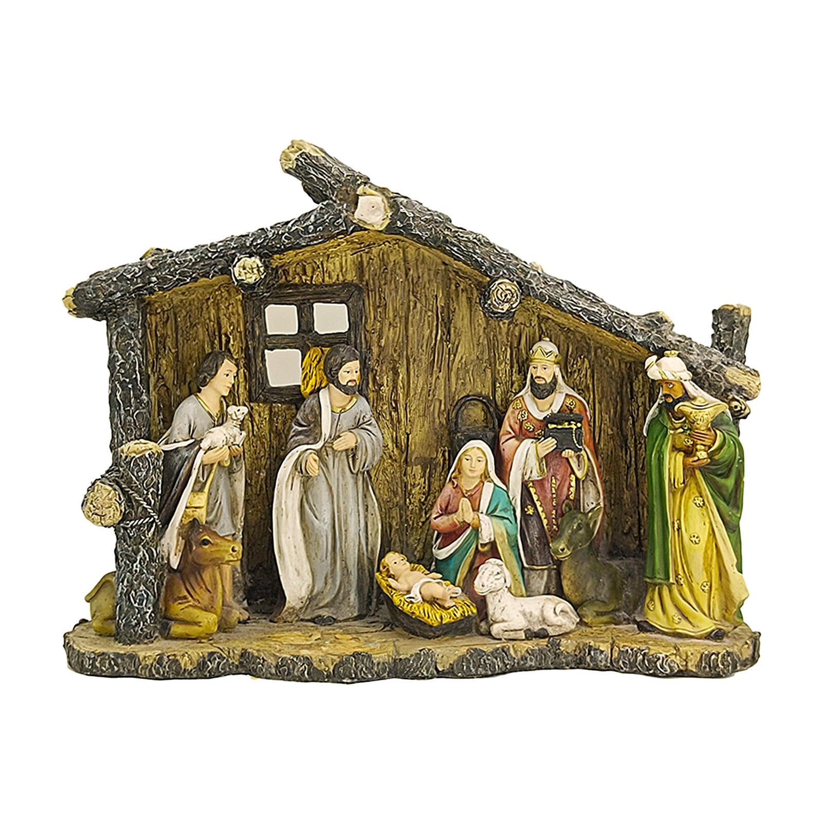 Amazon.co.jp: Sulxyi クリスマスキリスト降誕セット、宗教キリスト