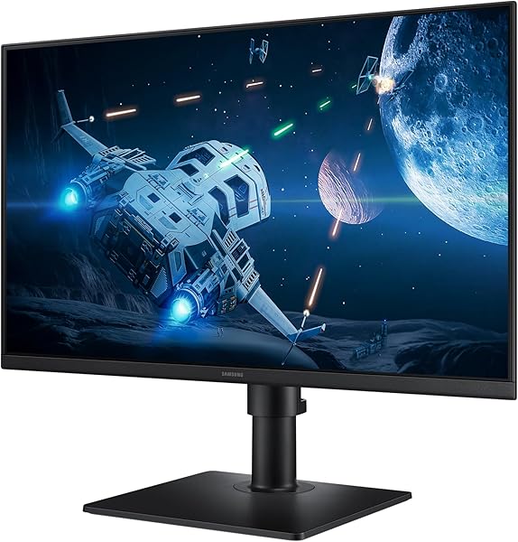 Samsung LS27D406GAUXXU 27" FullHD IPS Monitor with Speakers - Height Adjust, 1920x1080p, Displayport, USB, HDMI, Eye Saver Mode - 4