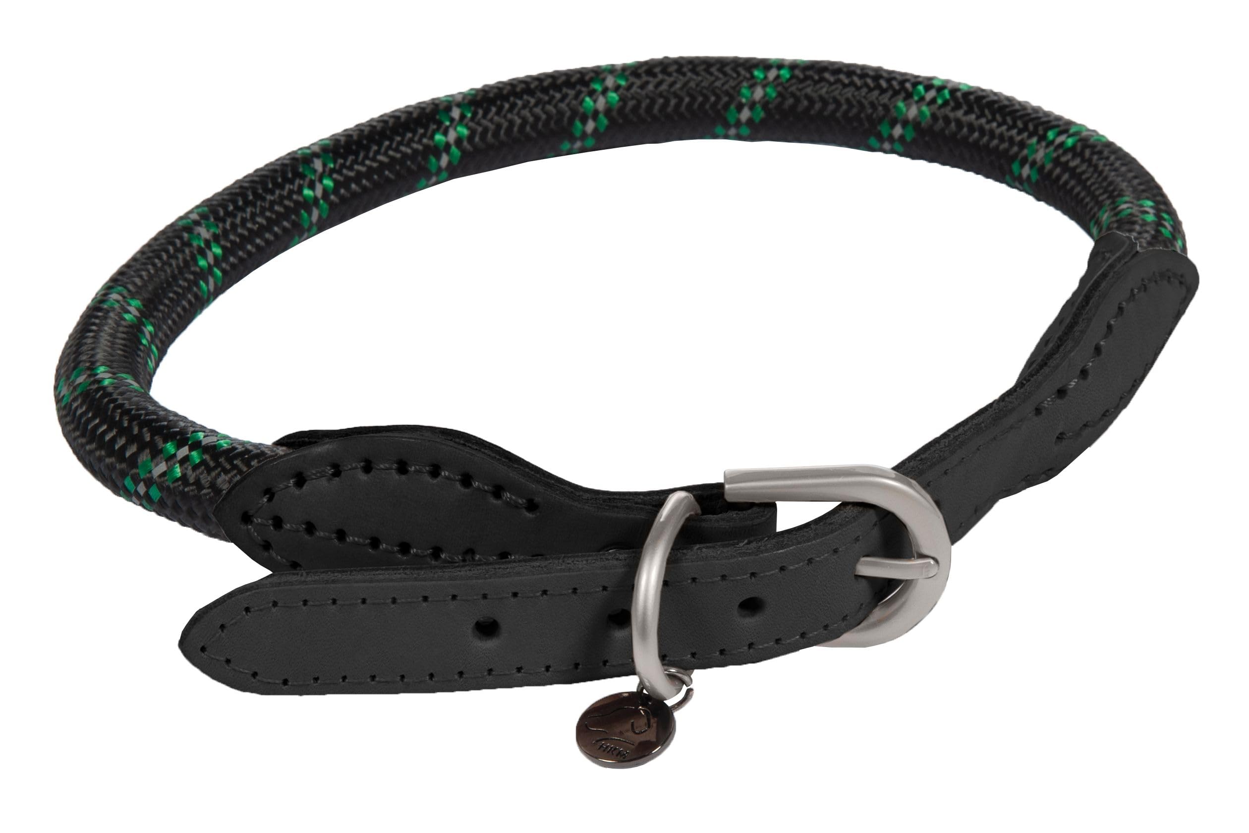 HKM Anam Cara Dog collar rope Black M: 1,2 cm