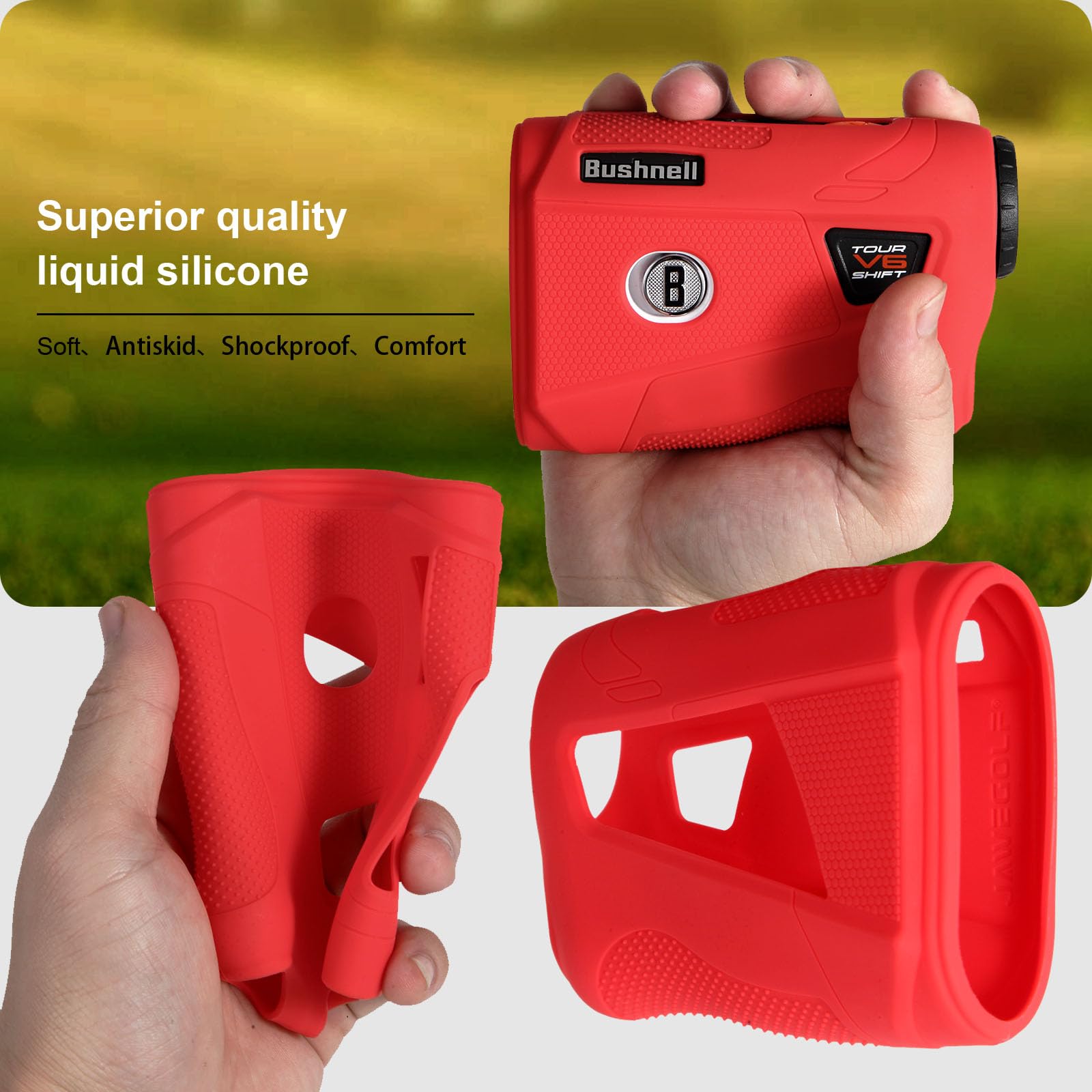 Amazon.com: JAWEGOLF Silicone Case Compatible with Bushnell V6 and