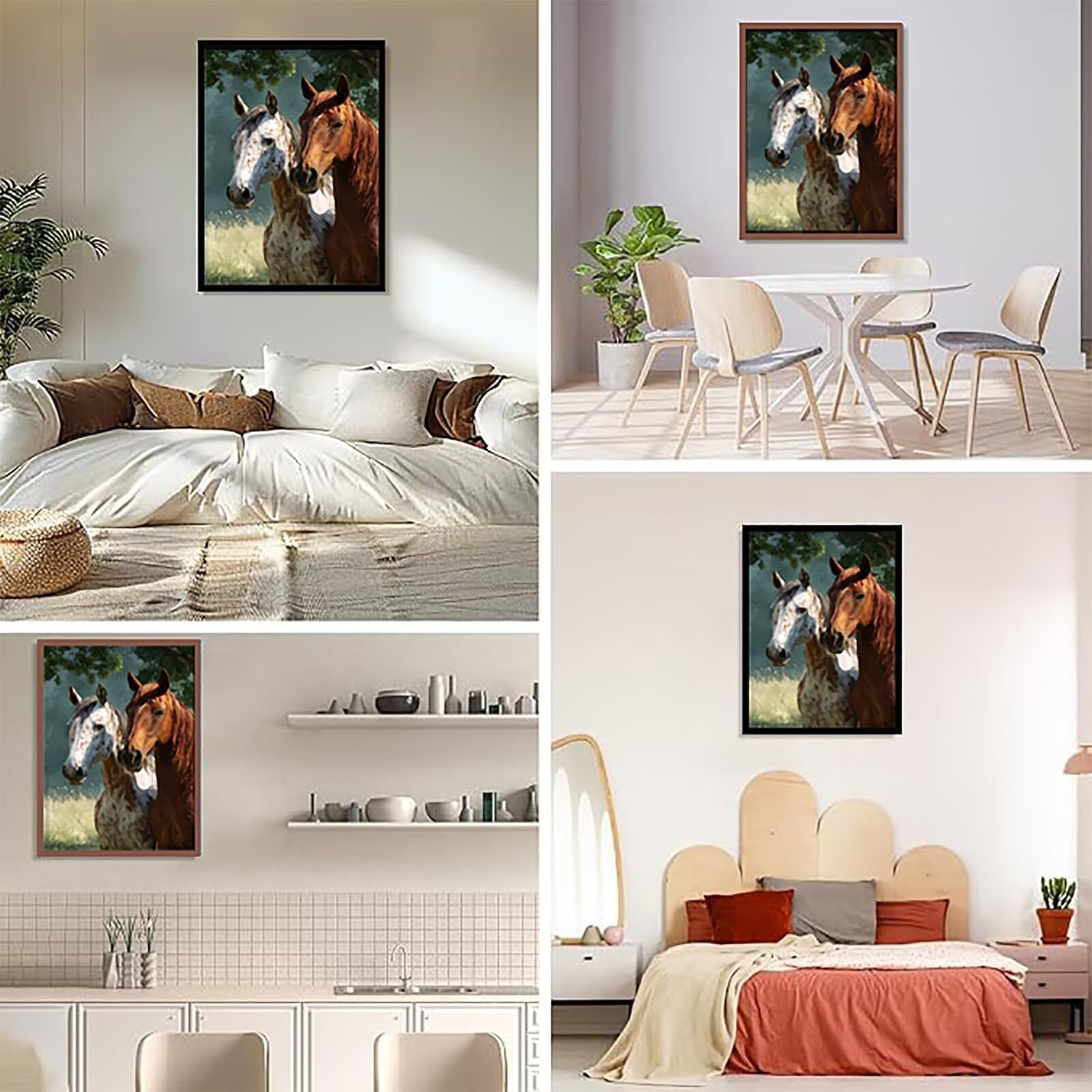 Obraz diamentowy 60x80cm Krajobraz Diamentowe Malarstwo Dorośli Zwierzę 5d Diy Okrągły Diament Sztuka Kryształ Rhinestone Dekoracyjne Obrazy Zabawne i Relaksujące Dla Początkujących Zestaw T0T35