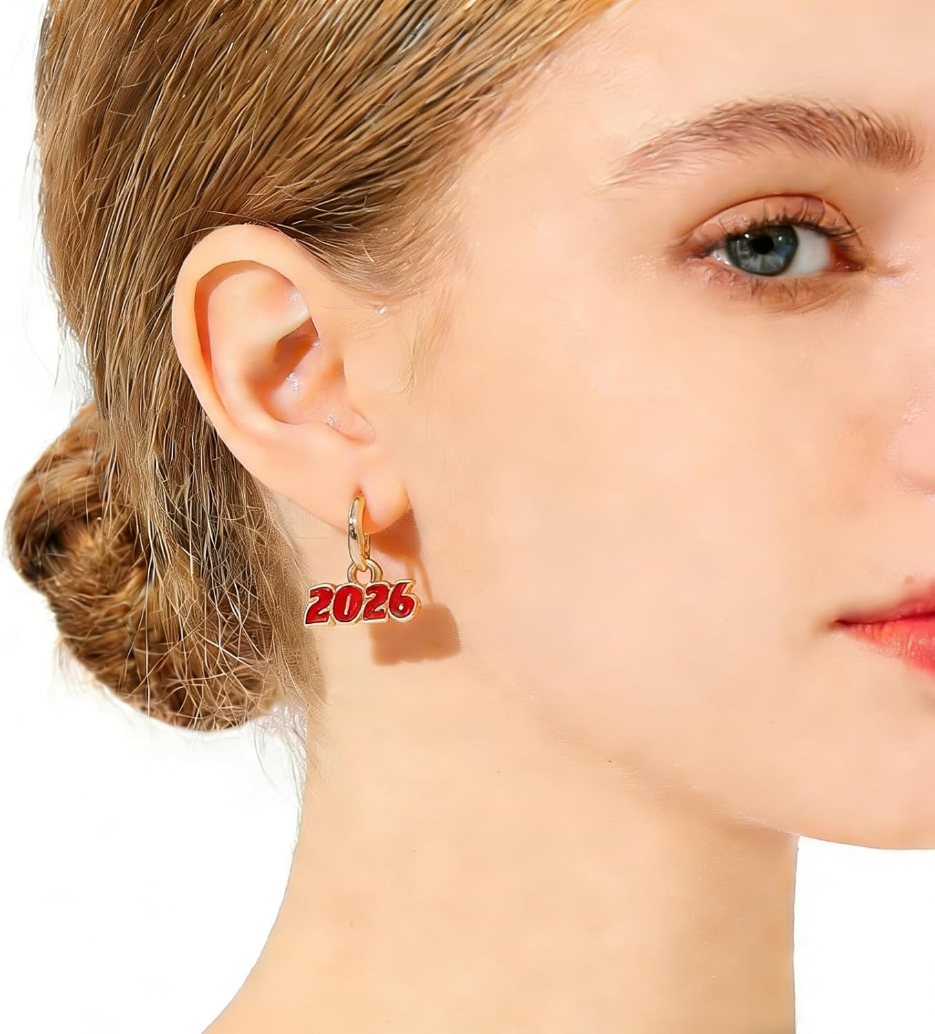 Xeahung 30 Pcs Alloy Year Charms 2026 Graduation Pendant 2026 Graduation Charms for Bracelets Graduation Tassel Earrings Keychain Jewelry Making Accessory DIY Crafting Wedding Decor - Image 3