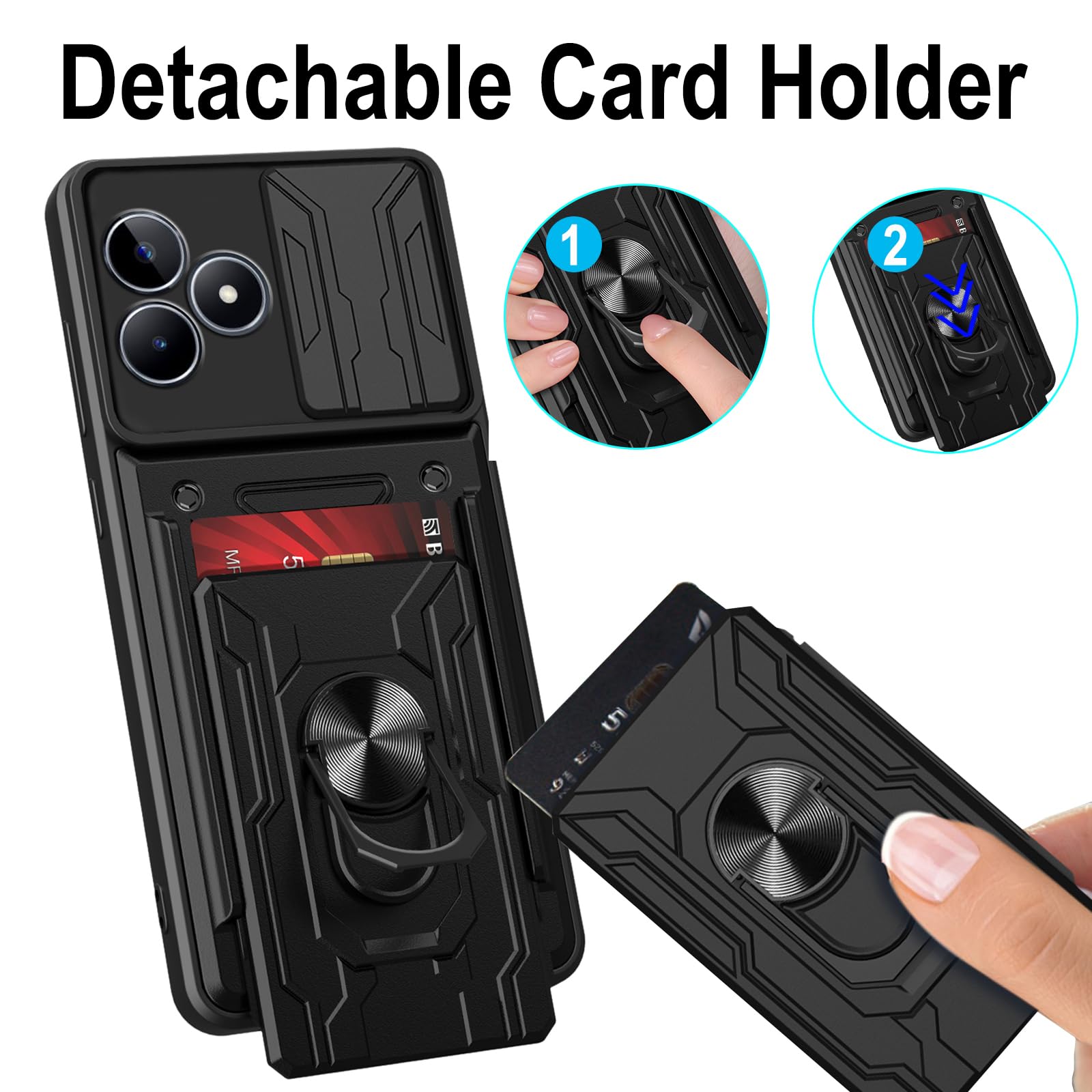 MEMELOKA Cover per Xiaomi 14T e 2 Pezzi Vetro Temperato, Trasparente