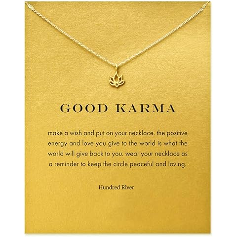 Hundred River Friendship Anchor Compass Necklace Good Luck Elephant Pendant Chain Necklace with Message Card